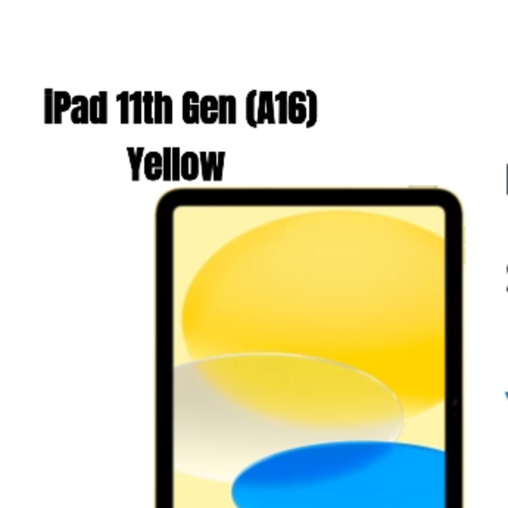 Apple iPad 11th Gen A16 - Yellow